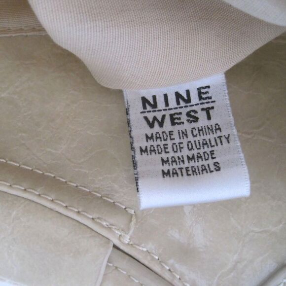 NINE WEST Handbag Purse Womens Ivory - Picture 6 of 6